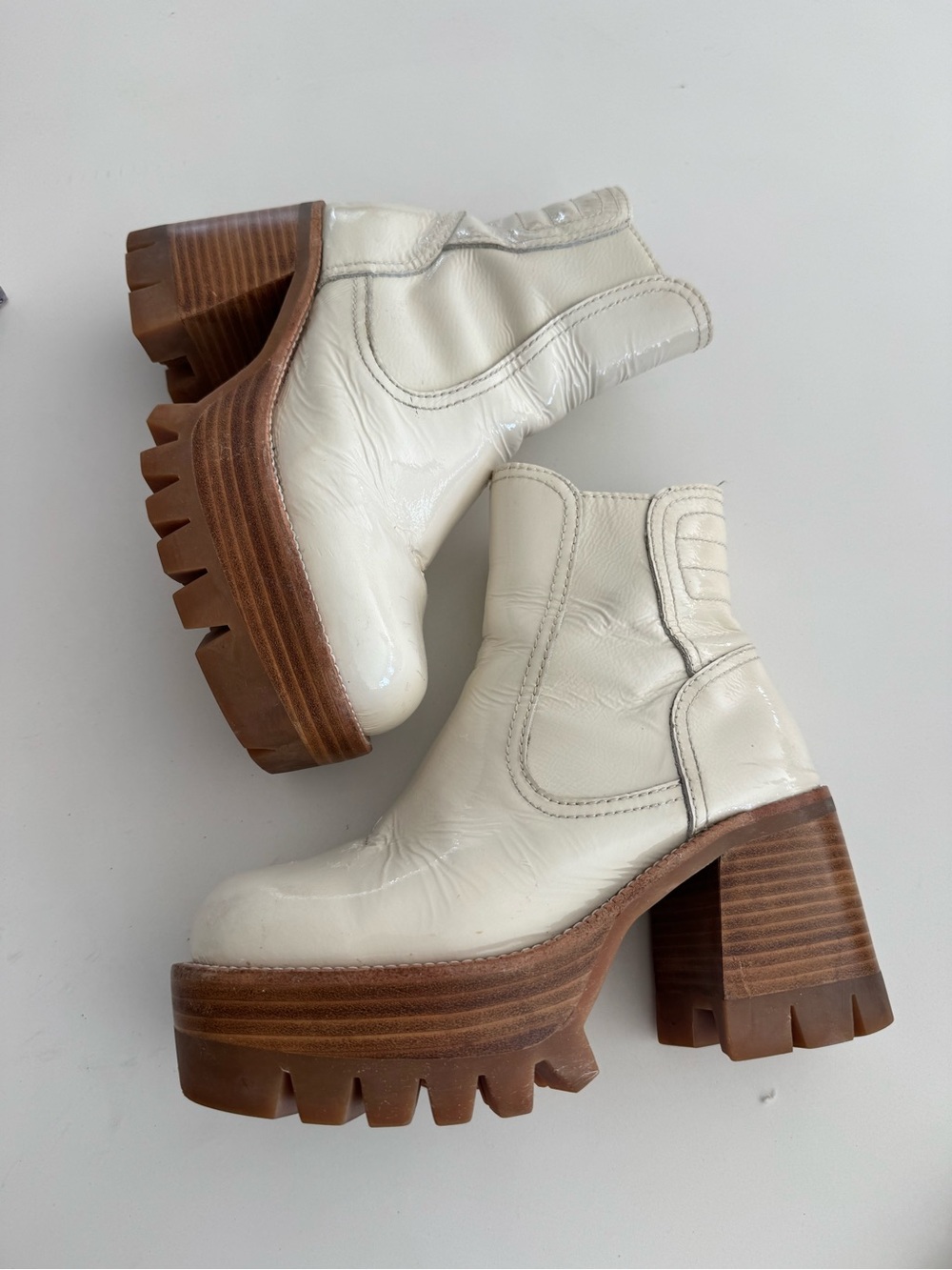 Jeffrey Campbell quavo platform boots sz 7